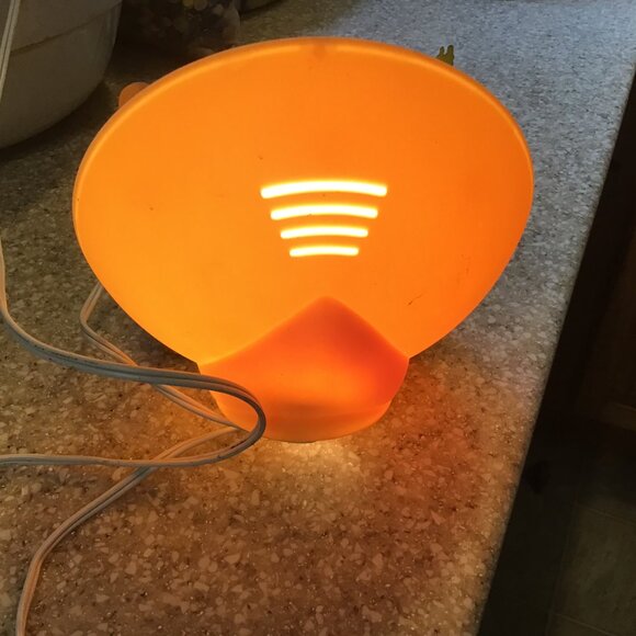 Vintage Western Cowboy Moonlight Bedside Table Lamp Night Light - Mancave Lamp - Picture 5 of 6